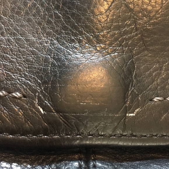 Authentic COACH leather wristlet & 2 dustbags - Picture 4 of 8